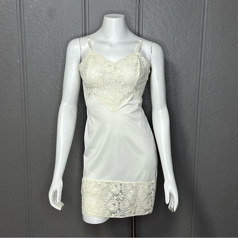 Vintage Opalite Ivory Slip